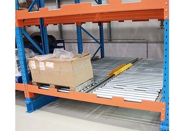 Automatic Gravity Flow Pallet Racks Capacity 1000-6000kgs Corrosion  Resistance