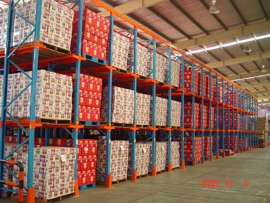 Wyroby z stali nierdzewnej w palety Racking Spacery przemysłowe Racking Racks