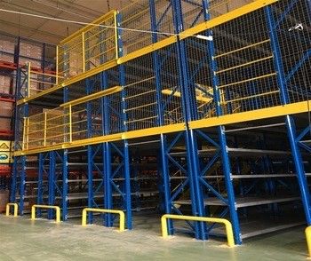 Składnia stalowa stojak mezaninowy składowy strukturalny do przechowywania na wysokim poziomie