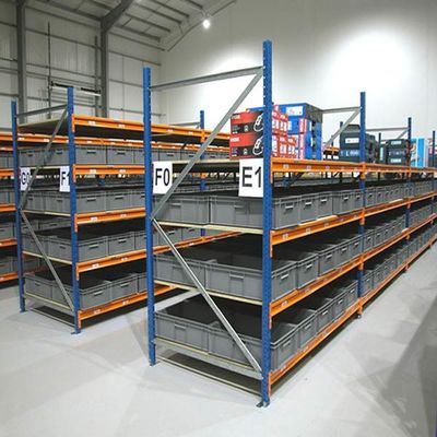 Ciężki system magazynowania, wysokiej wytrzymałości stalowe półki na palety